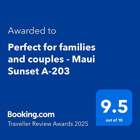 Perfect For Families And Couples - Maui Sunset A-203 Appartement Kihei Buitenkant foto