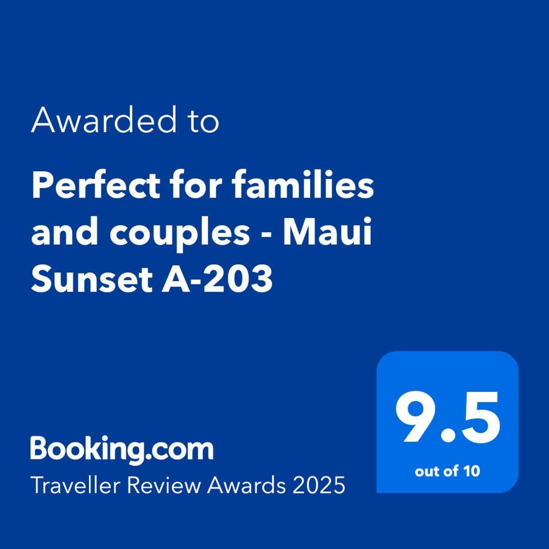 Perfect For Families And Couples - Maui Sunset A-203 Appartement Kihei Buitenkant foto